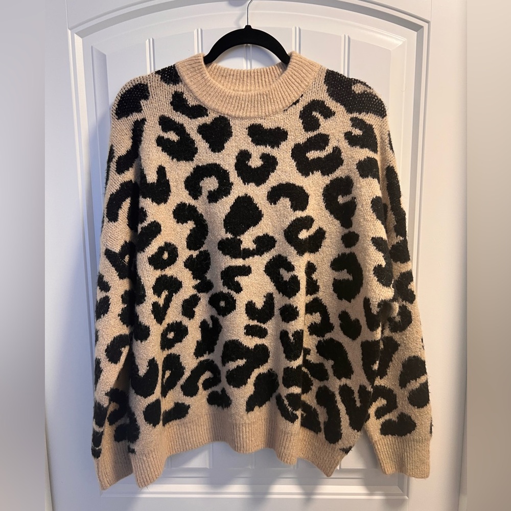 Women’s Leopard Sweater
